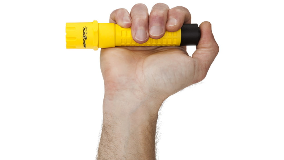 Nightstick Polymer Tactical LED Flashlight,Rechargeable,200 Lumens,Yellow TAC-400Y