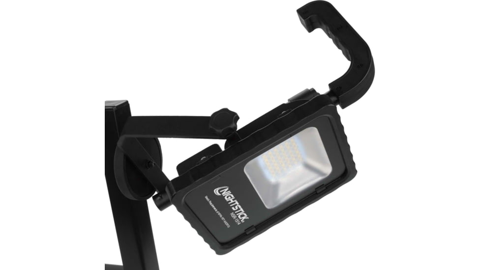 Nightstick Rechargeable LED Area Light with Magnetic Base, Black, NSR-1514