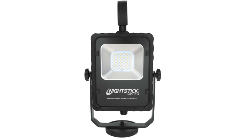Nightstick Rechargeable LED Area Light with Magnetic Base, Black, NSR-1514