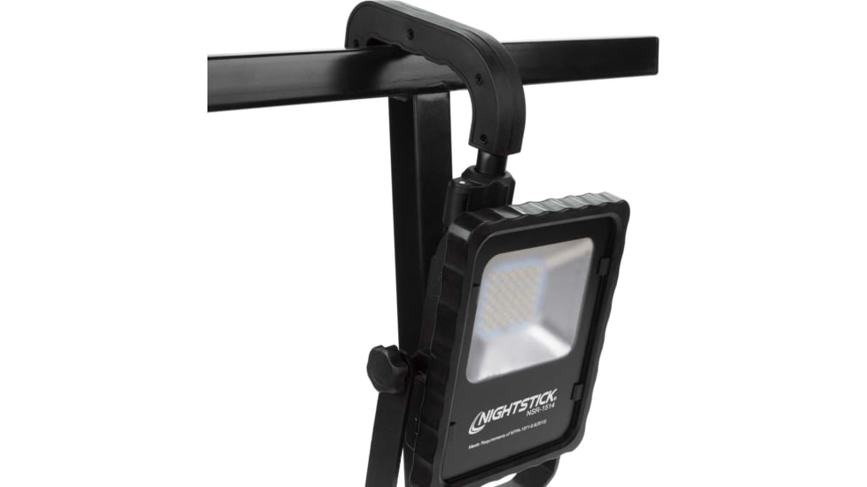 Nightstick Rechargeable LED Area Light with Magnetic Base, Black, NSR-1514