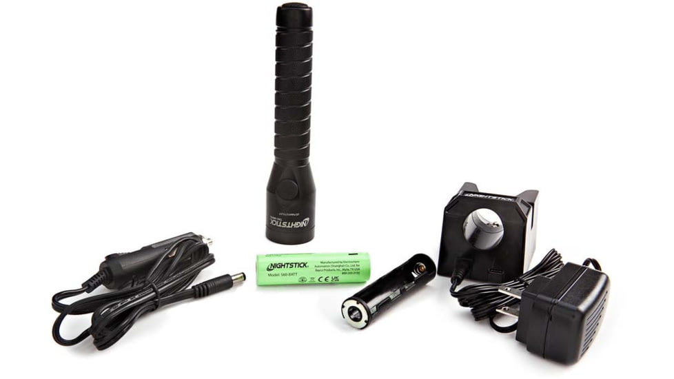 Nightstick Rechargeable Multi-Function Tactical Flashlight, Black, TAC-660XL