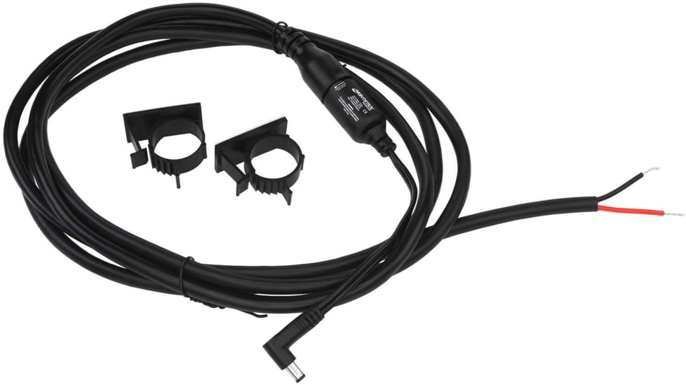 Nightstick Right Angle Direct Wire Kit - 12V, Black, NS-DW12-RA