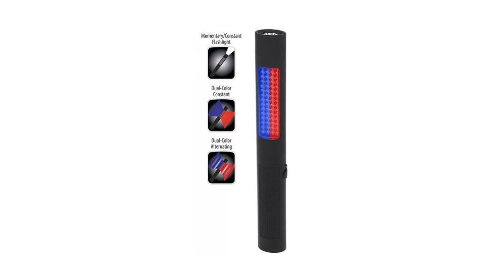 Nightstick Safety Light/Flashlight-Rechargeable (emergency), Black NSR-2070