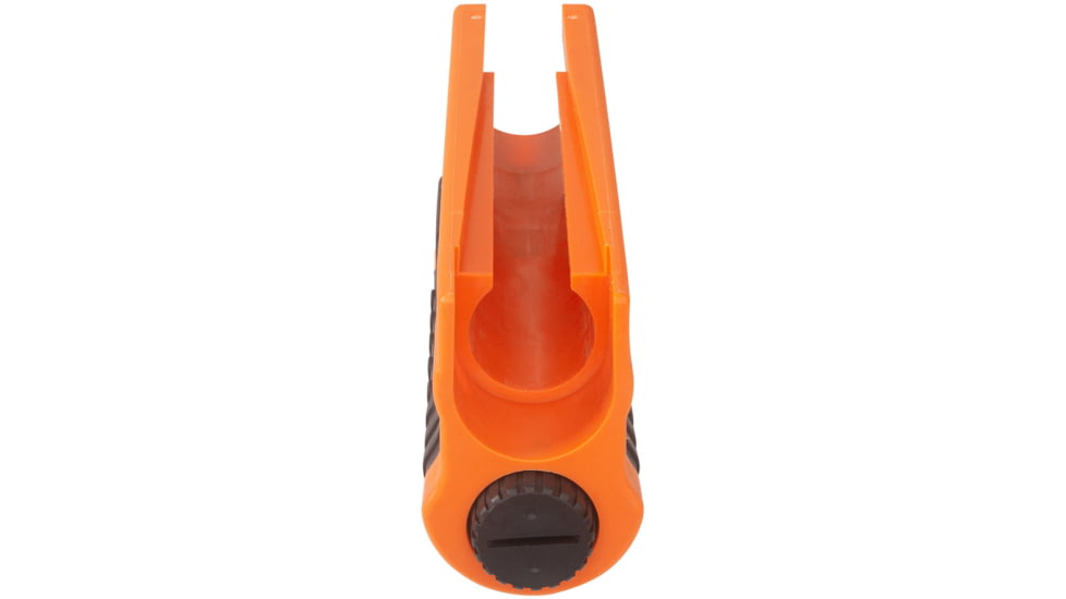 Nightstick Shotgun Forend Light For Mossberg 500/590/Shockwave w/ Green Laser, Less-Lethal Orange, SFL-12GL
