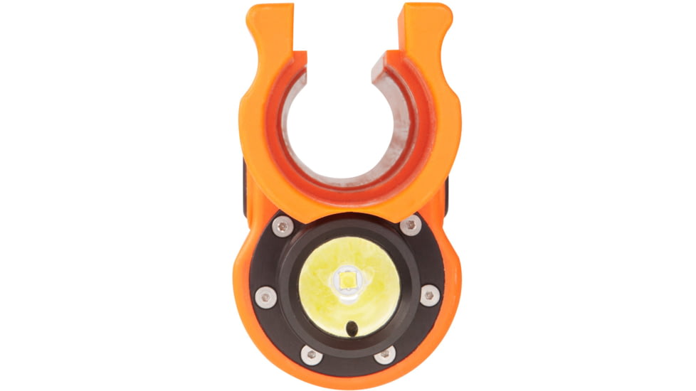 Nightstick Shotgun Forend Light For Remington 870/Tac-14 w/ Green Laser, Less-Lethal Orange, SFL-14GL