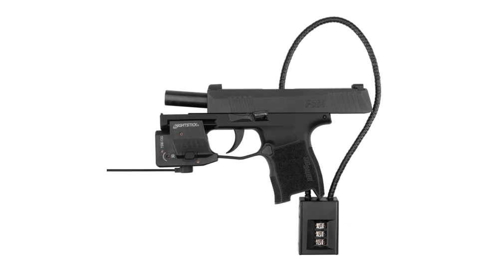 Nightstick Subcompact LED Weapon Light, Li-ion Rechargeable, White, 175 Lumens, Black, TSM-13G