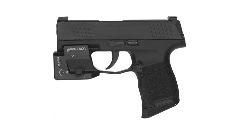 Nightstick Subcompact LED Weapon Light, Li-ion Rechargeable, White, 175 Lumens, Black, TSM-13G