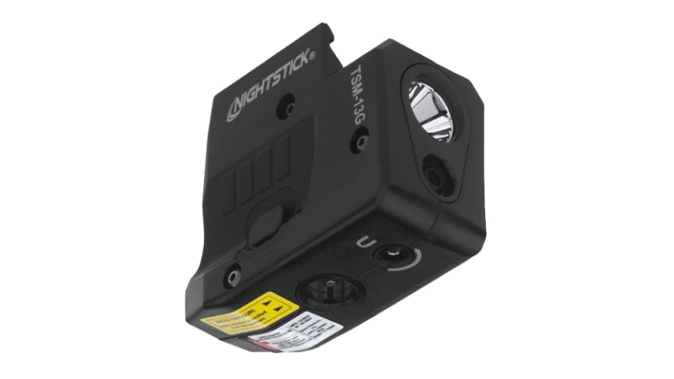 Nightstick Subcompact LED Weapon Light, Li-ion Rechargeable, White, 175 Lumens, Black, TSM-13G