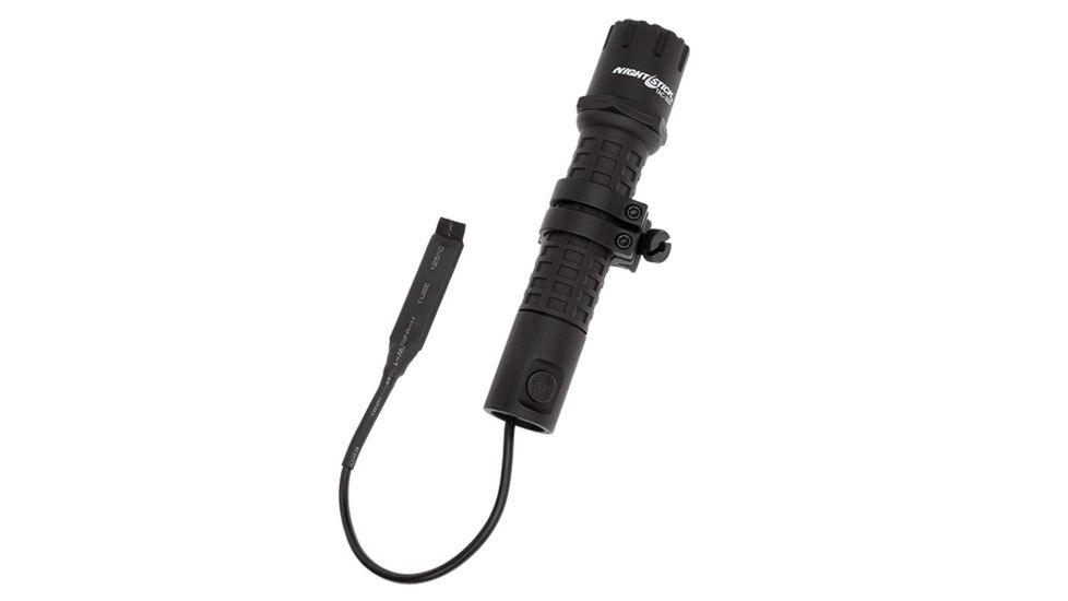 Nightstick Tactical Long Gun Light Kit,180 Lumens,Remote Pressure Switch,Ring,2 CR123 Batteries TAC-300B-K01