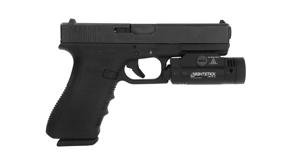 Nightstick Tactical Weapon-mounted Light, Black - TWM-30-GL