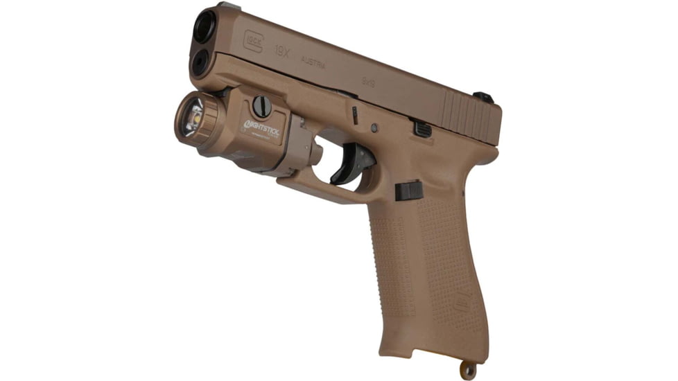 Nightstick TCM-10 Compact Weapon-Mounted Light, Flat Dark Earth, TCM-10F