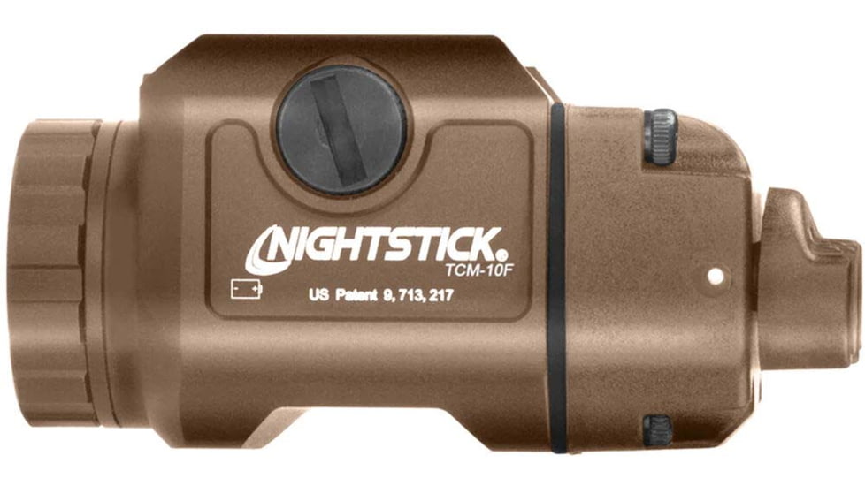 Nightstick TCM-10 Compact Weapon-Mounted Light, Flat Dark Earth, TCM-10F