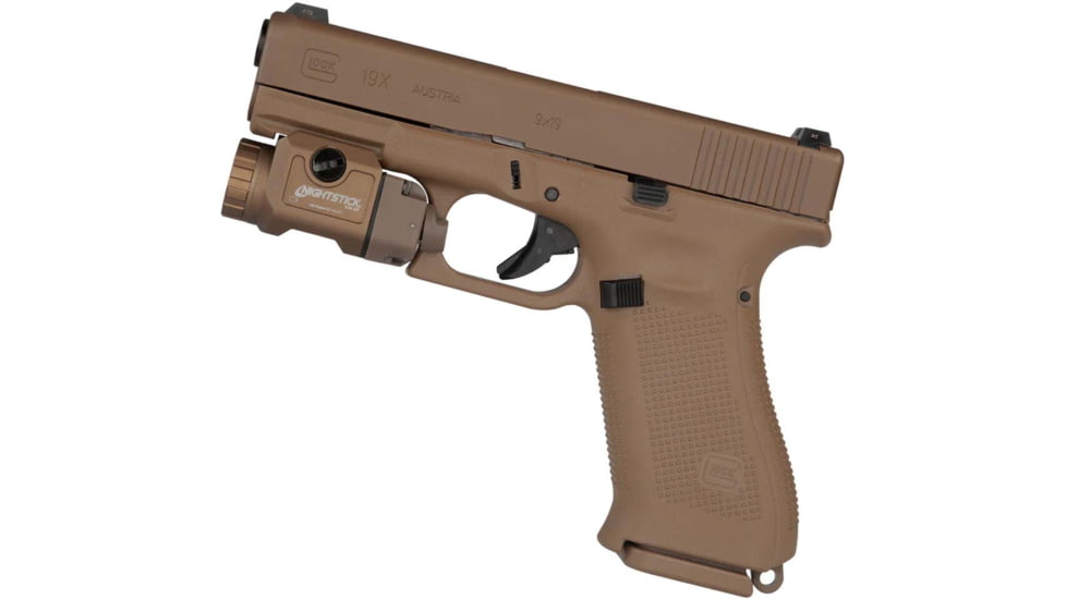 Nightstick TCM-10 Compact Weapon-Mounted Light, Flat Dark Earth, TCM-10F