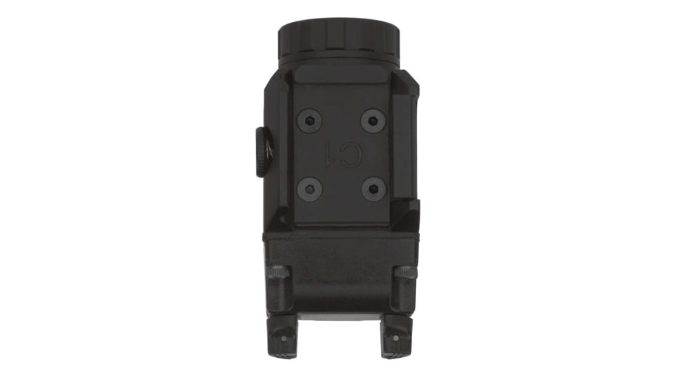 Nightstick TCM-10-GL 650 Lumens Compact LED Weapon-Mounted Light w/Green Laser, CR123, White Light, Ambidextrous, Black, TCM-10-GL