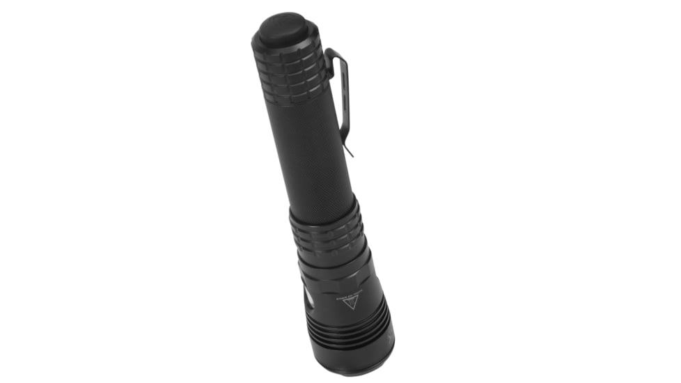 Nightstick Turbo High Candela USB Tactical Flashlight, Rechargeable, 1100 Lumen, 3 Hour Run Time, Matte Finish, Black