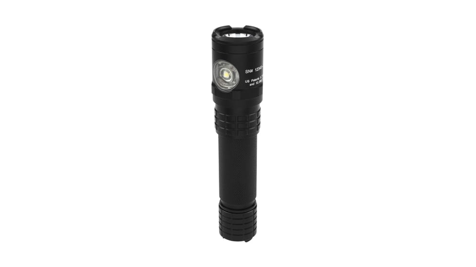 Nightstick USB Rechargeable Metal Dual LED Flashlight, 900 Lumens, Black, USB-578XL