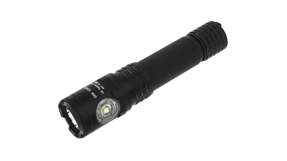 Nightstick USB Rechargeable Metal Dual LED Flashlight, 900 Lumens, Black, USB-578XL