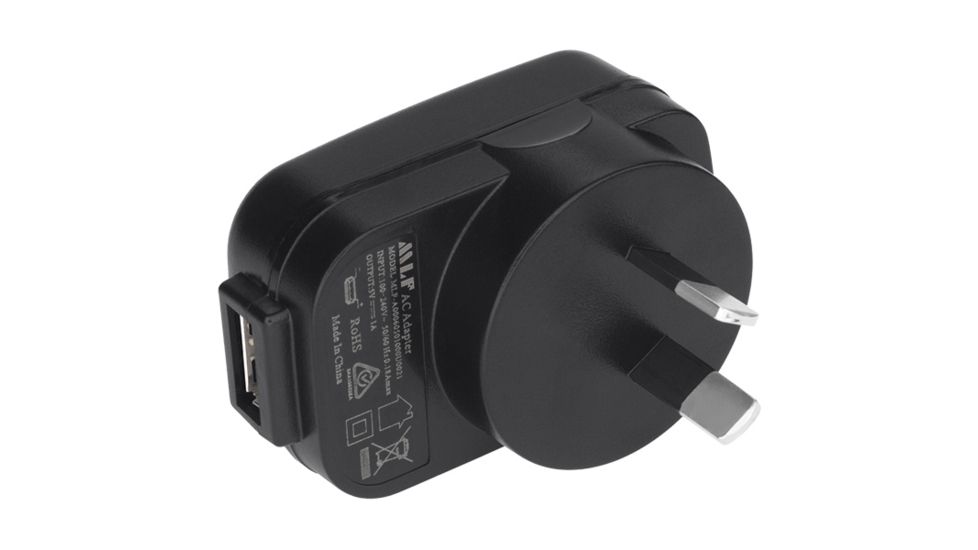 Nightstick USB to AC Adapter - Australia, Black NS-USBAC-AU