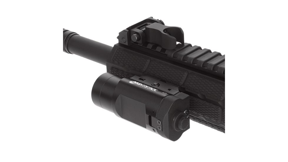 Nightstick Weapon Mounted Light for Long Gun, CR123, 850 Lumens, Black, TWM-852XL