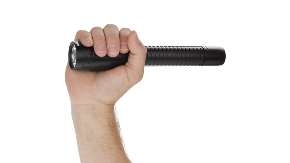 Nightstick Xtreme Lumens Duty Size Dual-Light Rechargeable 650 Lumen Metal LED Flashlight, AC Charger, DC Charger, Battery, Black NSR-9944XL