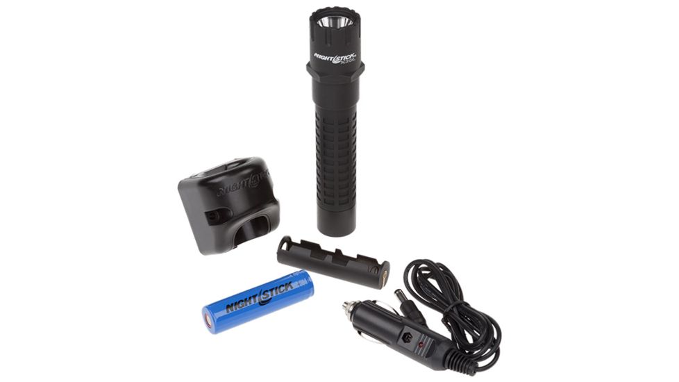 Nightstick Xtreme Lumens Polymer Multi-Function Tactical LED Flashlight,Rechargeable,800 Lumens,Black TAC-510XL