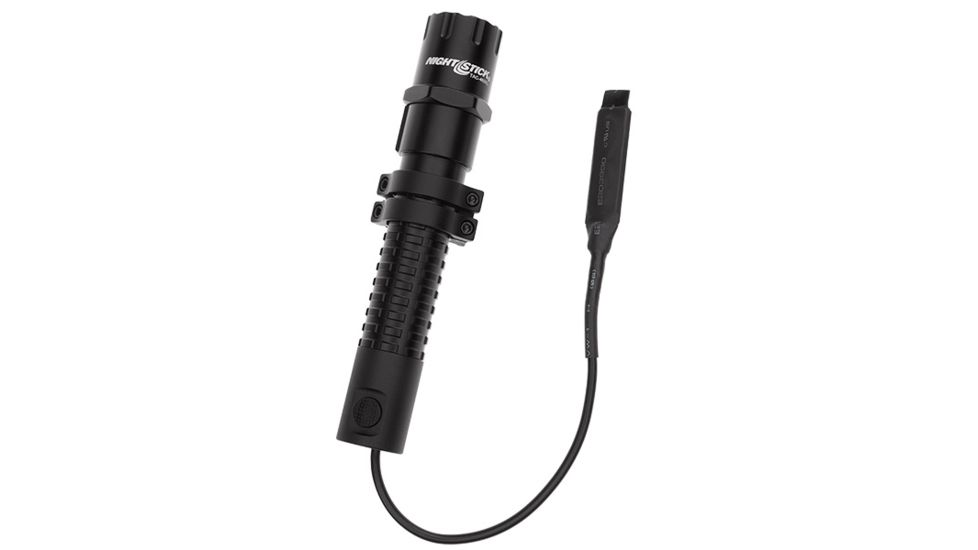 Nightstick Xtreme Lumens Tactical Long Gun Light Kit,Black,800 Lumens,Remote Pressure Switch,Ring,2 CR-123 Batteries TAC-460XL-K01