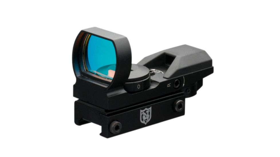 Nikko Stirling 1x22x33 Red Dot with 5/8 Mounts, Black, Small, NSN N, NRD12233