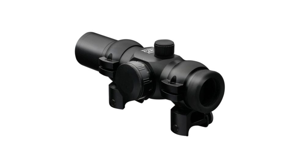 Nikko Stirling 30mm Red Dot with 5/8 Integrated Mounts, Black, Small, NSN N, NRD2539, EDEMO1