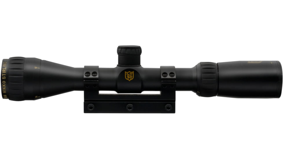Nikko Stirling Airking 2-7x32 AO Rifle Scope, 1in Tube, HMD Reticle, 1/4 MOA, Black, ngra2732