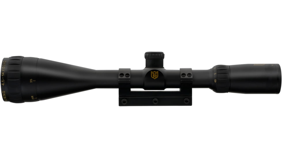 EDEMO Nikko Stirling Airking 4.5-14x50 AO Rifle Scope, 1in Tube, HMD Reticle, 1/4 MOA, Black, ngra451450, EDEMO1