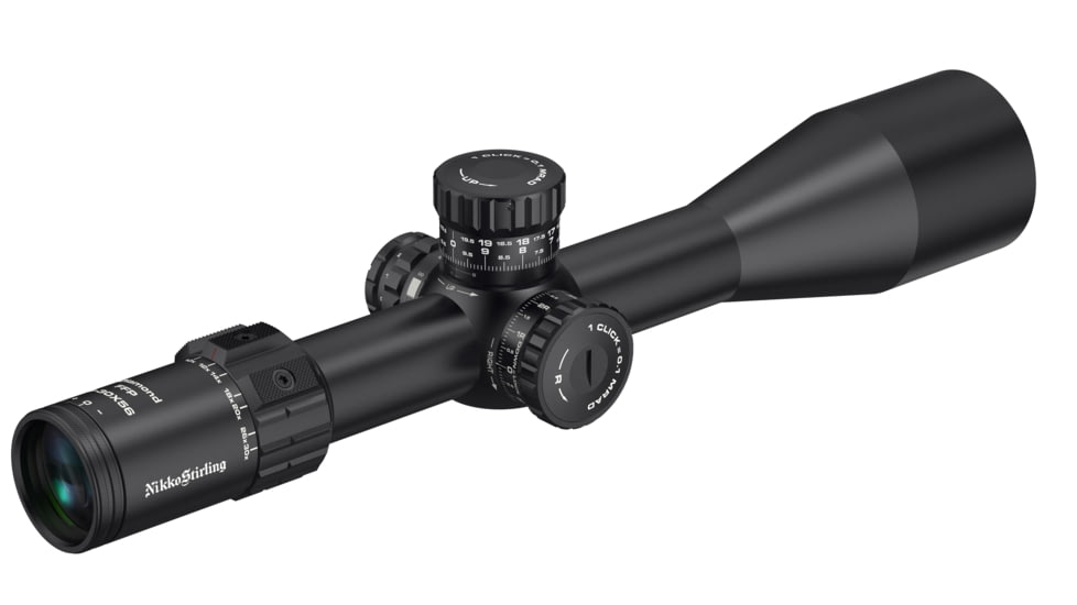 Nikko Stirling Diamond 5-30x56mm Riflescope, 34mm Tube, First Focal Plane, MRAD XTR, Matte Black, nsffp3453056mrad