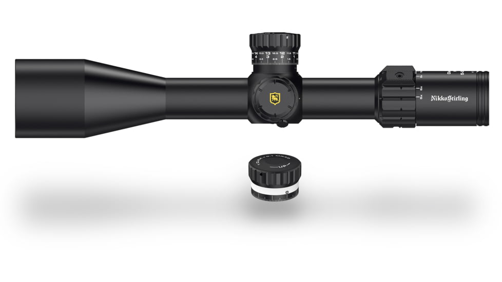 Nikko Stirling Diamond 5-30x56mm Riflescope, 34mm Tube, First Focal Plane, MRAD XTR, Matte Black, nsffp3453056mrad