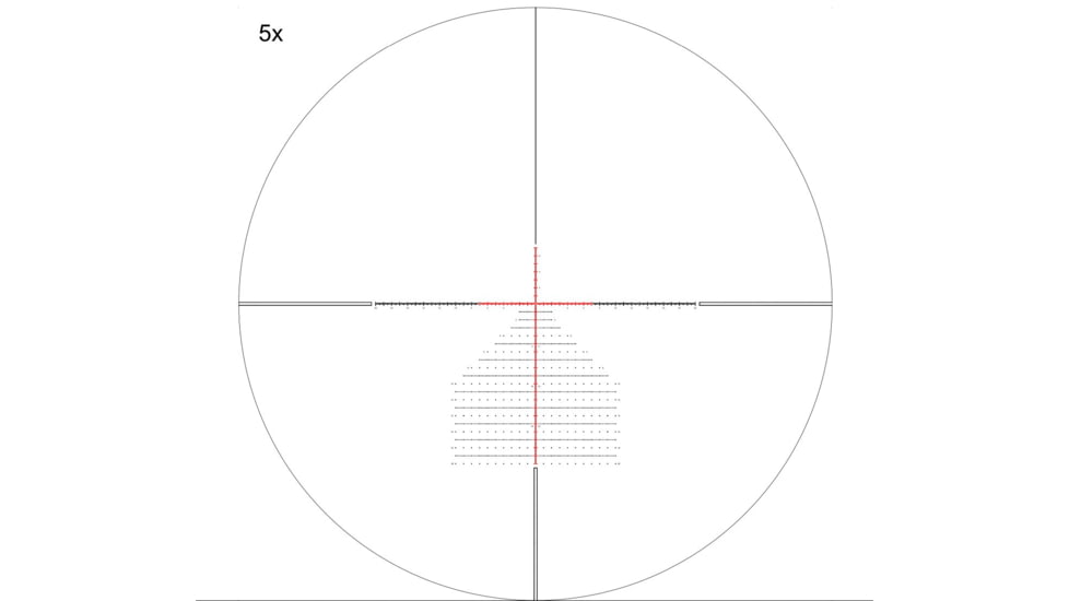 Nikko Stirling Diamond 5-30x56mm Riflescope, 34mm Tube, First Focal Plane, MRAD XTR, Matte Black, nsffp3453056mrad