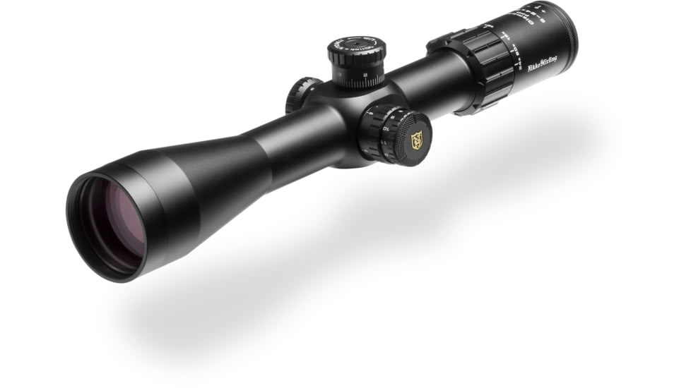 Nikko Stirling Diamond 6-24x50mm 34mm Tube Rifle Scope, First Focal Plane, Skeleton HMD Reticle, Matte Black, NSFFP3462450HMD