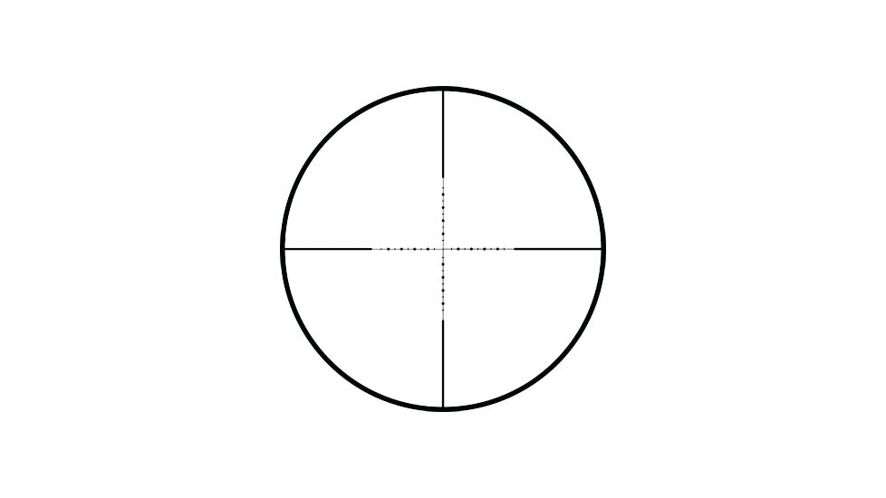 Half Mil Dot Reticle