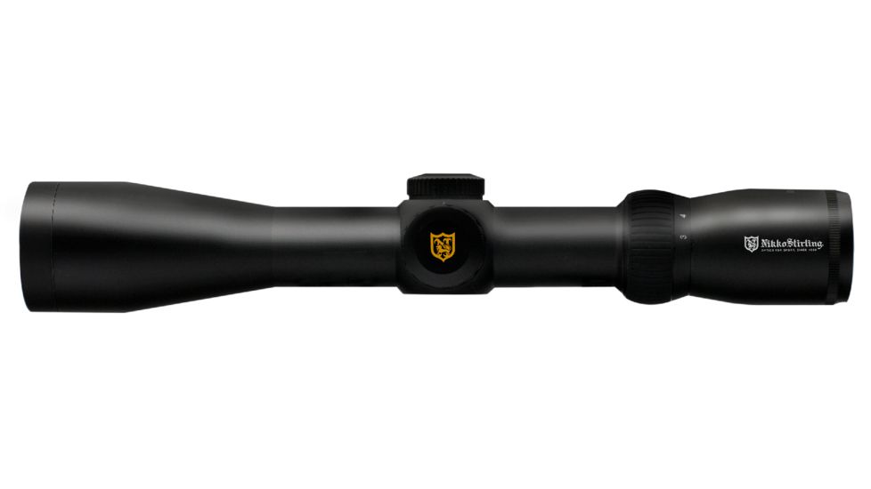 Nikko Stirling Diamond Rifle Scope 3-9x42, #4DOT Reticle, Black, NSN N, NDS3942