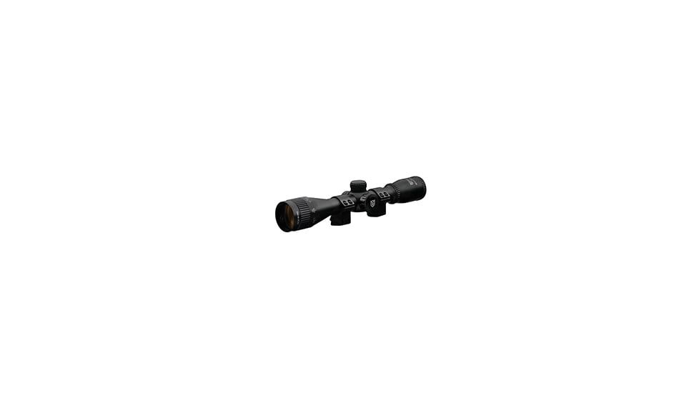 Nikko Stirling Mountmaster 3-9x40 AO IR, 1in Tube Rifle Scope, HMD Reticle, 1/4 MOA, Matte Black, NMMI3940AON