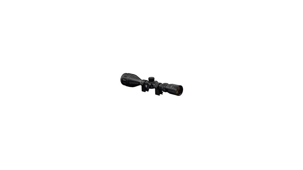 Nikko Stirling Mountmaster 4-12x50 AO IR Rifle Scope, 1in Tube, HMD Reticle, 1/4 MOA, Black, nmmi41250aon