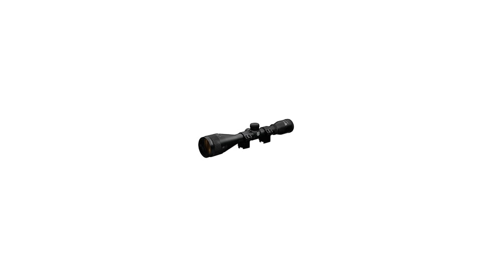 Nikko Stirling Mountmaster 4x40 AO, 1in Tube Rifle Scope, HMD Reticle, 1/4 MOA, Matte Black, NMM440AON