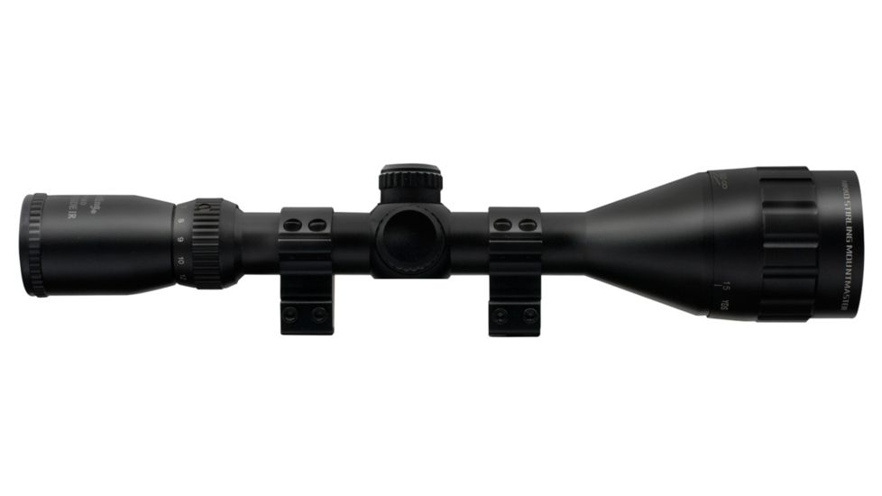 Nikko Stirling MountMaster Rifle Scope, 4-12x50mm MIL-Dot Reticle NMMI41250AOWC