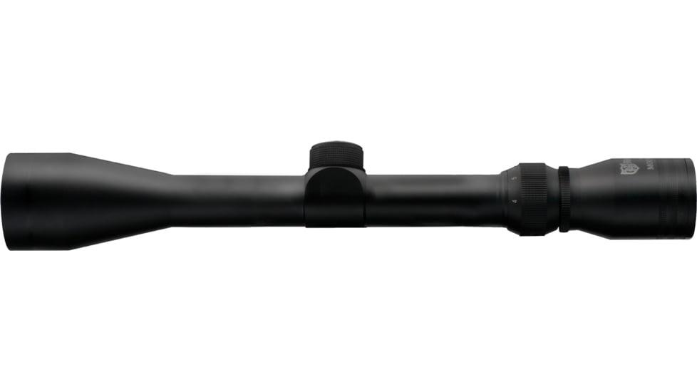 Nikko Stirling Mountmaster Silver Crown 4-12x40mm Rifle Scope, 1in Tube, HMD Reticle, 1/4 MOA, Black, nsc41240n
