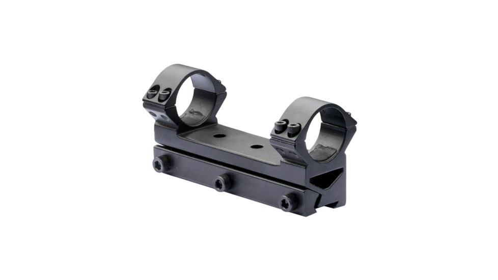 Nikko Stirling One Piece Air King 3/8'' Mounts w/ Recoil Stop, High, Matte Black, NMC38ONEH