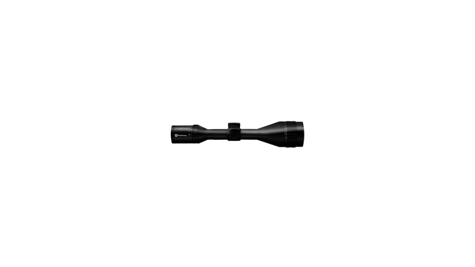 Nikko Stirling Panamax 3-9x50 AO Rifle Scope, 1in Tube, Half Mil Dot Reticle, 1/4 MOA, Black, npw3950ao