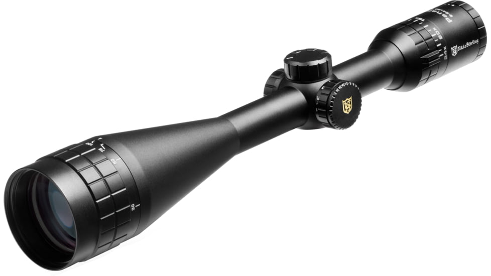 Nikko Stirling Panamax 8-24x50mm, 1in Tube Rifle Scope, HMD Reticle, Wide F.O.V, Matte Black, NPGI82450AO