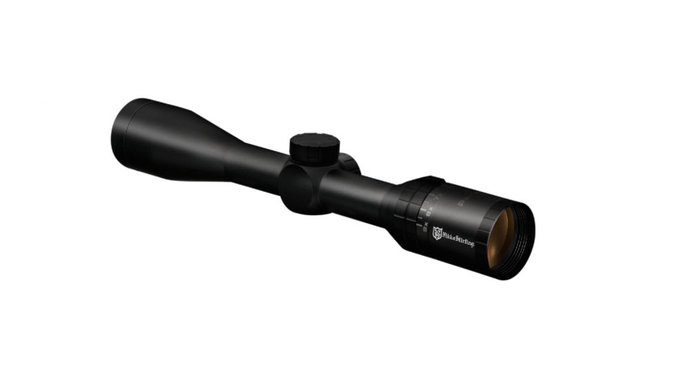 Nikko Stirling Panamax Rifle Scope 3-9x50, Hold Fast BDC Reticle, Wide F.O.V, Black, NSN N, NPW3950HF