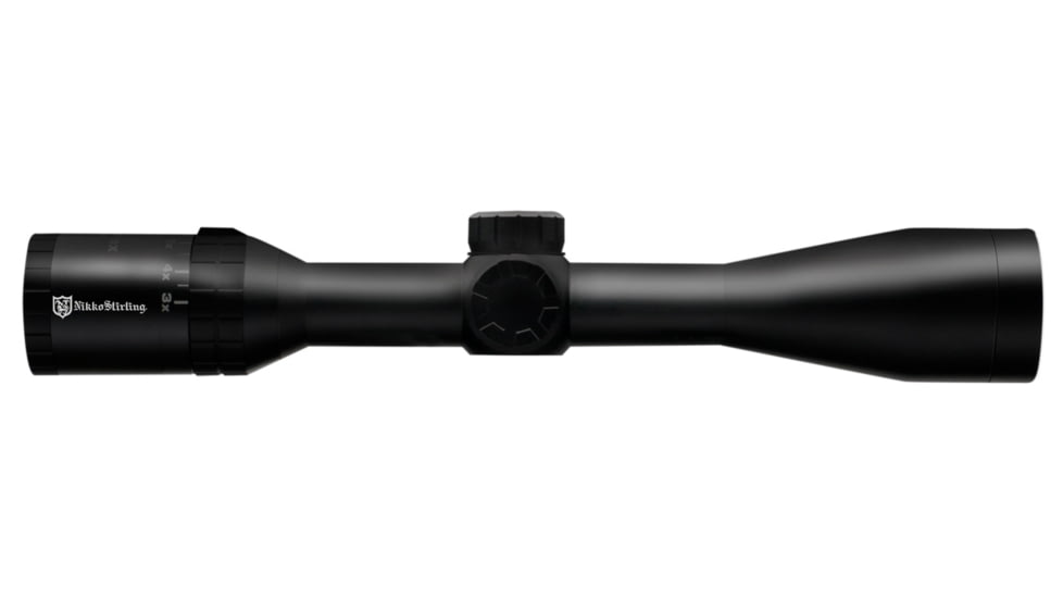 Nikko Stirling Panamax Illuminated Rifle Scope 3-9x40, PLEX Reticle, Wide F.O.V, Black, NSN N, NPGI3940PLEX