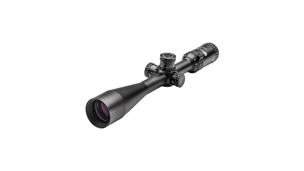 Nikko Stirling Targetmaster 6-24x50mm Side Saddle Parallax Adjustment 1 Inch Tube Half Mil-Dot Reticle Black Matte