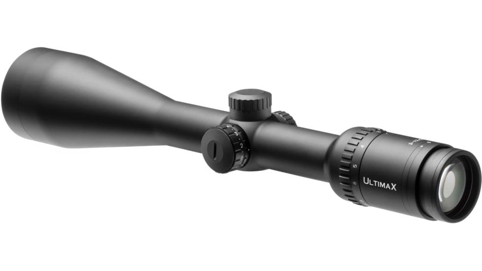 Nikko Stirling Ultimax 3-12x56mm, 30mm Tube Rifle Scope, Heavy Post Illuminated 4DOT Reticle, Matte Black, UL31256