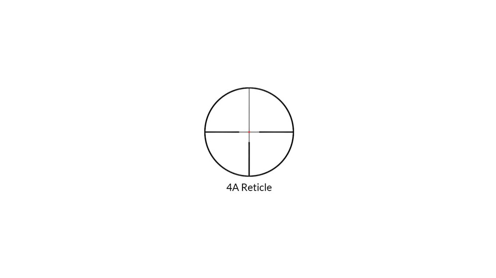 Nikko Stirling Ultimax 2.5-10x50mm, 30mm Tube Rifle Scope, Heavy Post, Illuminated 4DOT Reticle, Matte Black, UL21050