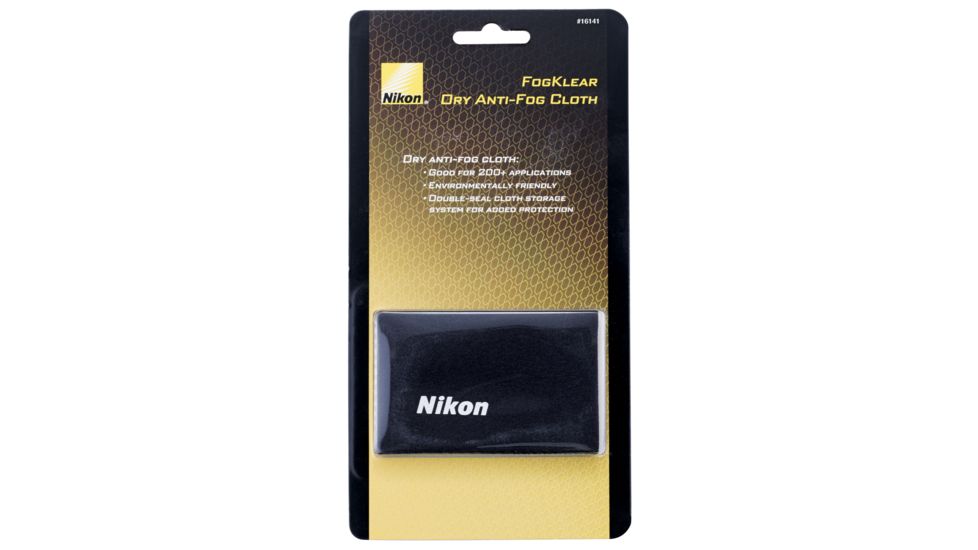 Nikon Fog Klear Anti-Fog Microfiber Cloth, 16141